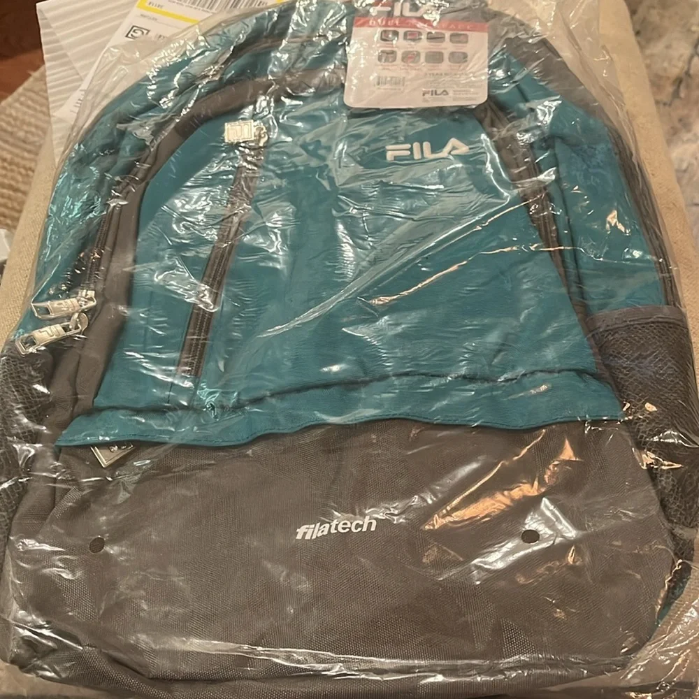 Fila Teal Duel Laptop Backpack/NWT